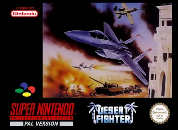 Desert Fighter (Europe) box cover front